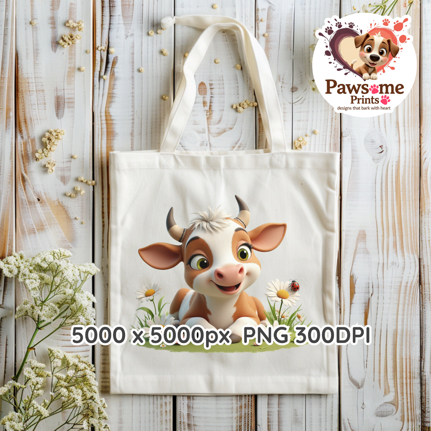 Spring Farm Animals Clipart Bundle β 14 PNGs + Bonus Frog | 5000Γ5000 px | 300 DPI
