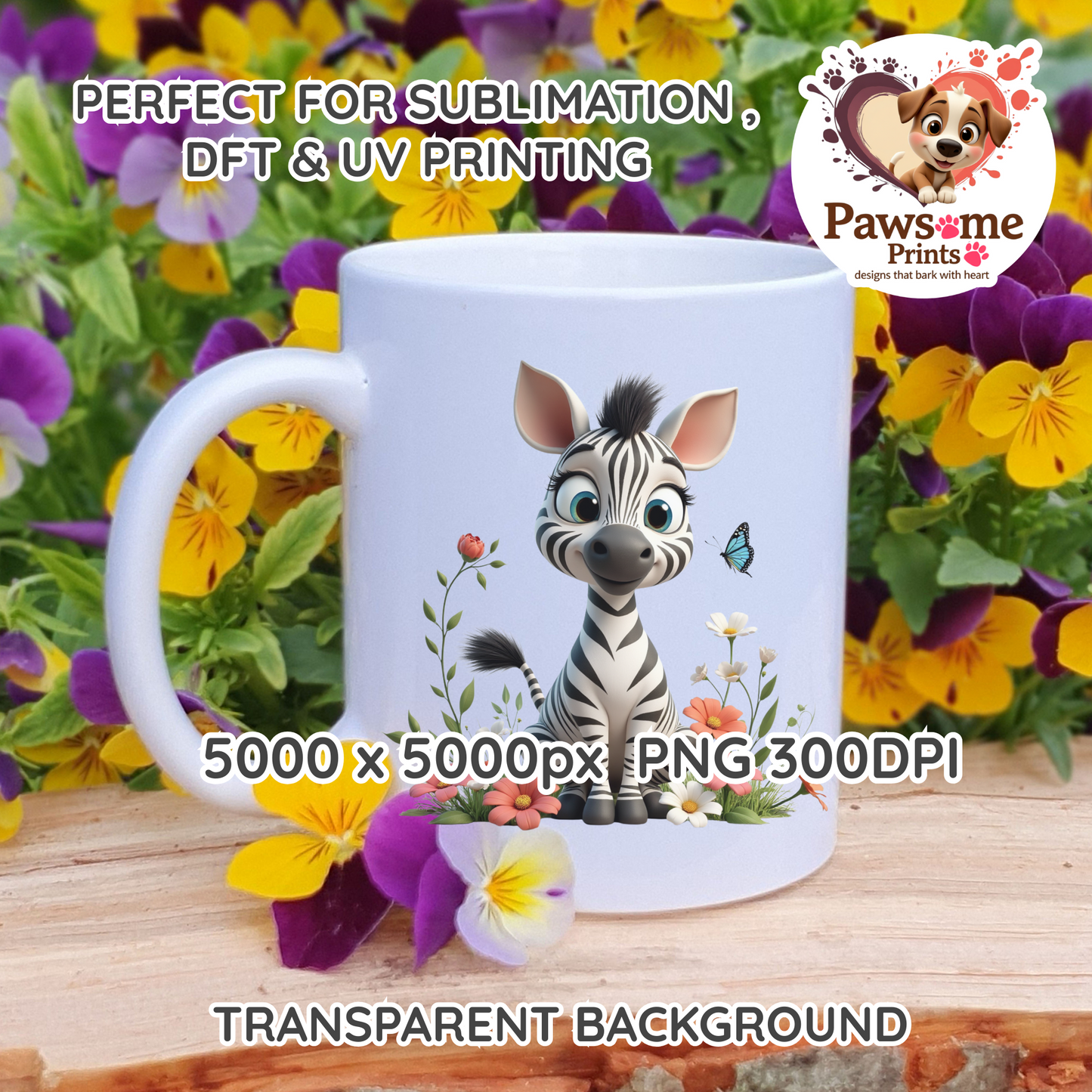 21 Spring South African Animals Clipart Bundle – 5000×5000px PNG | 300 DPI