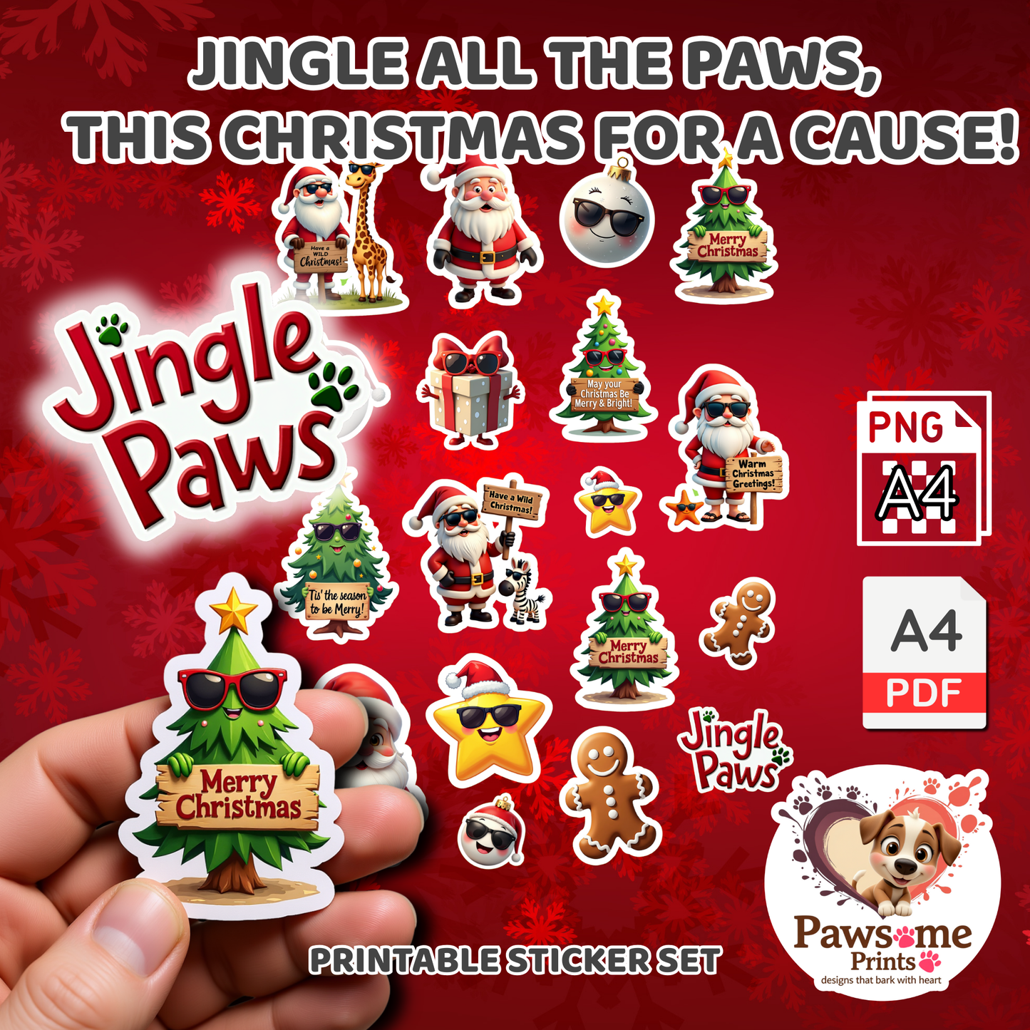 🎄🐾 Jingle Paws Digital Bundle – Fundraiser