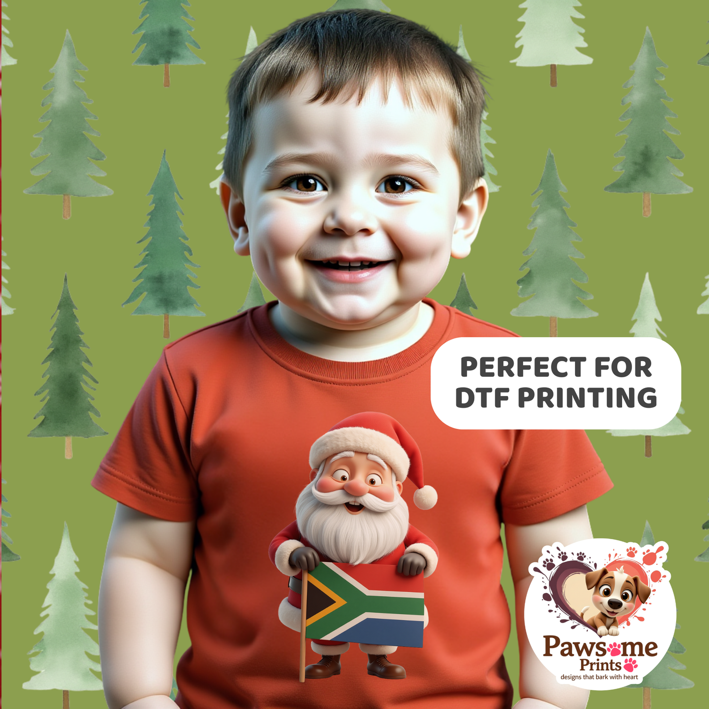 π
πΏπ¦ FREE South African Santa Design β Instant Download