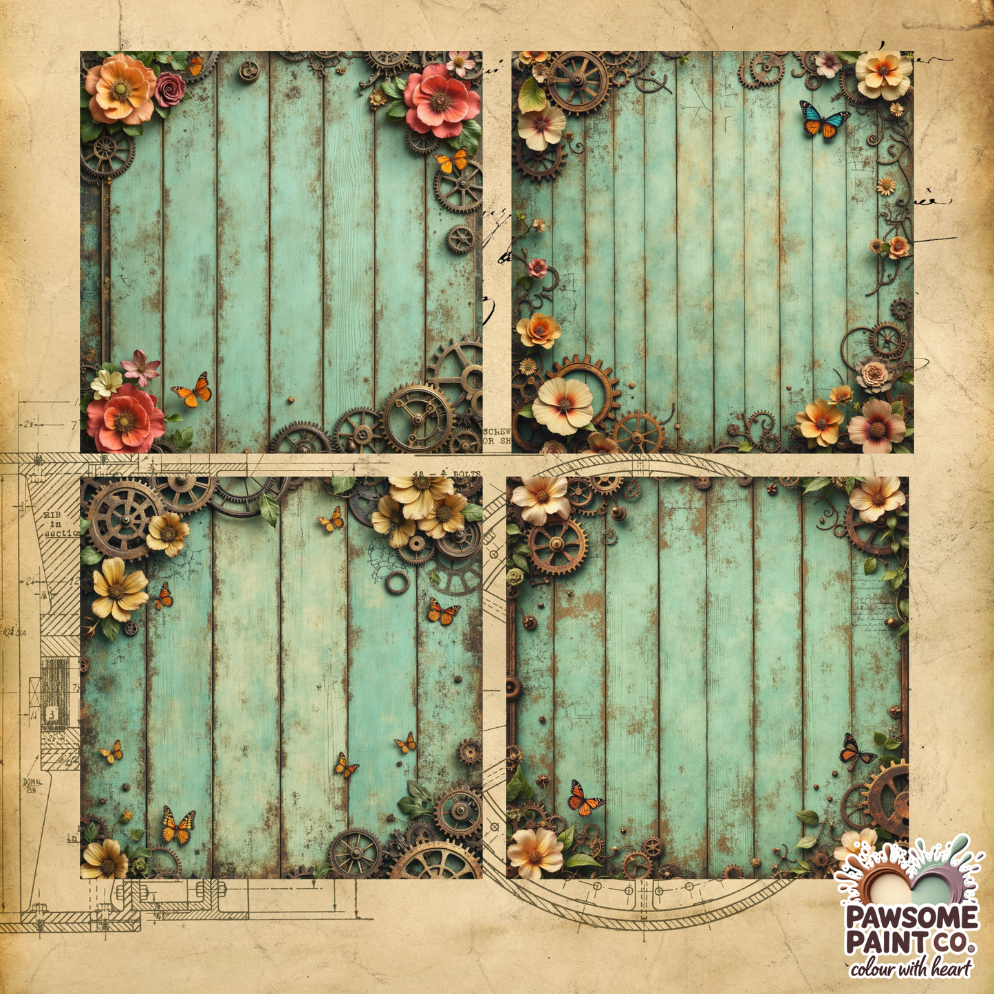 Time, Rust & Wildflowers