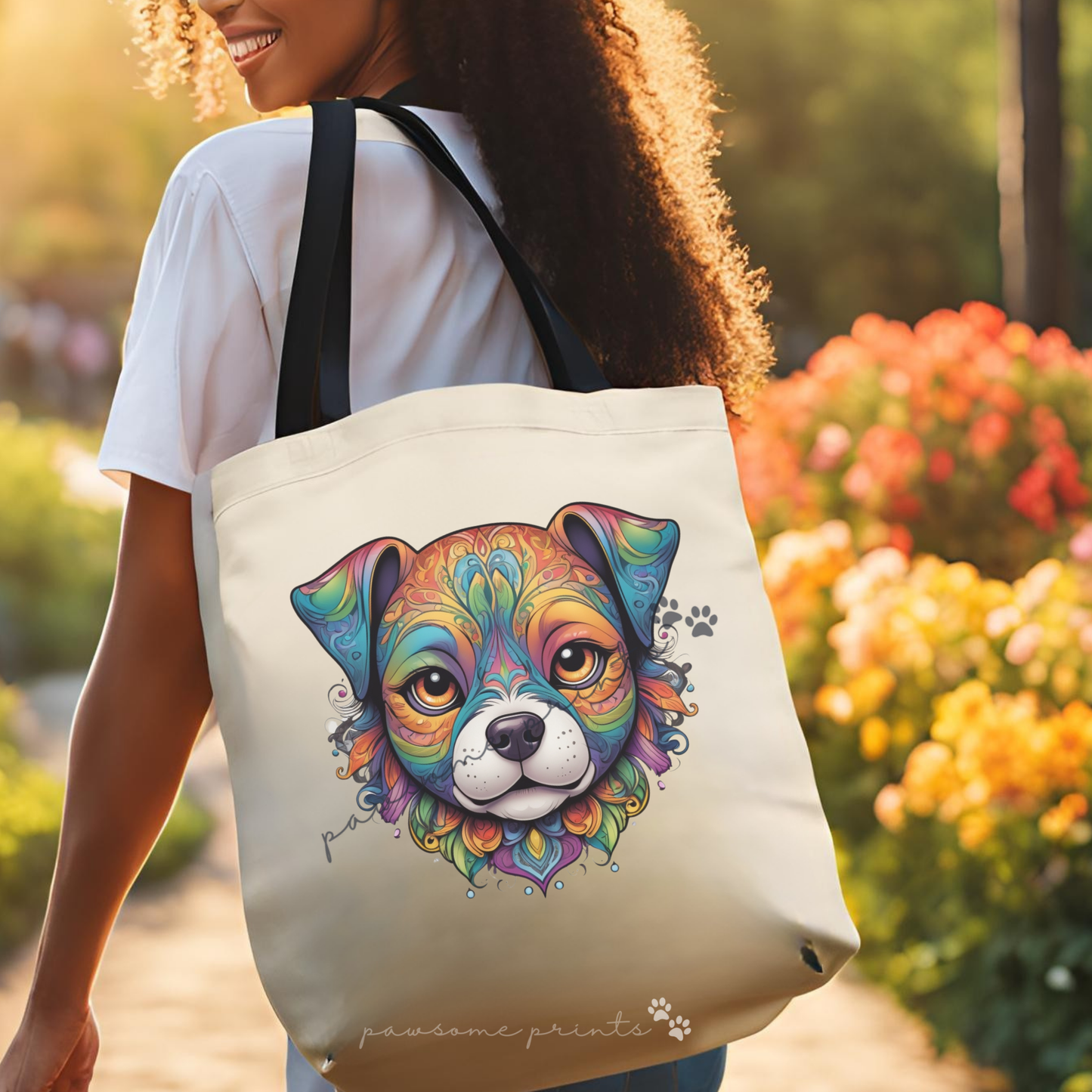 Rainbow Pup Face 11