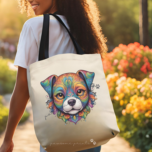Rainbow Pup Face 11