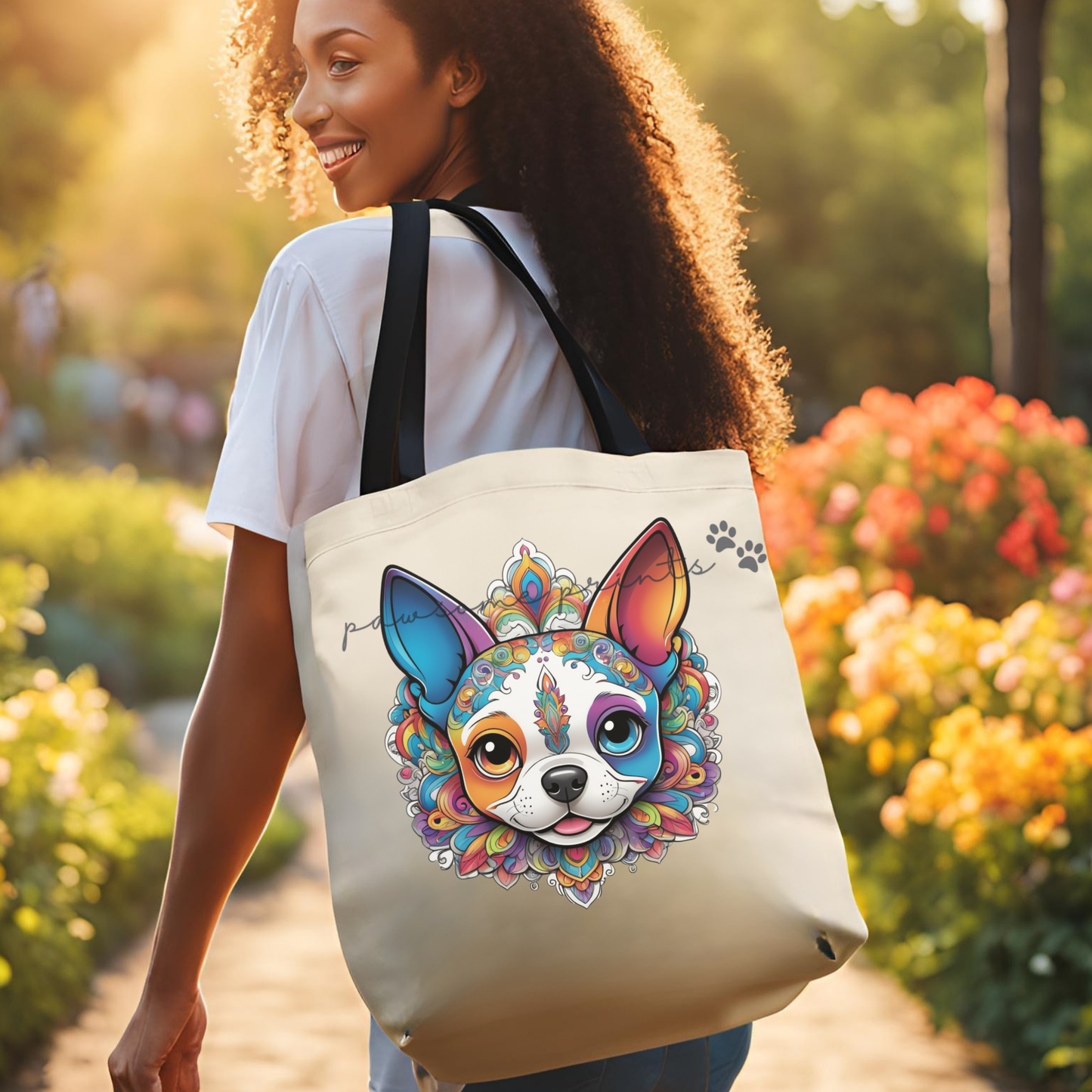 Rainbow Pup Face 2