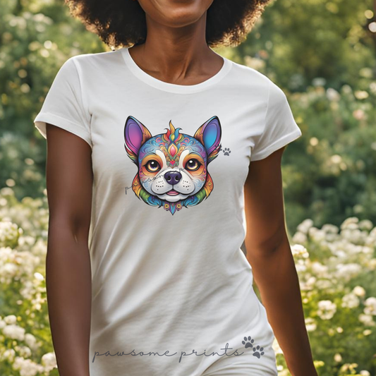 Rainbow Pup Face 10