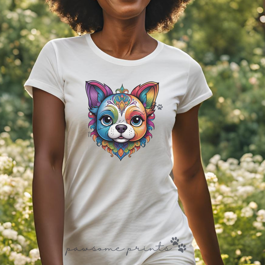 Rainbow Pup Face 12