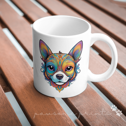 Rainbow Pup Face 1