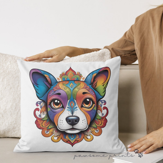 Rainbow Pup Face 3