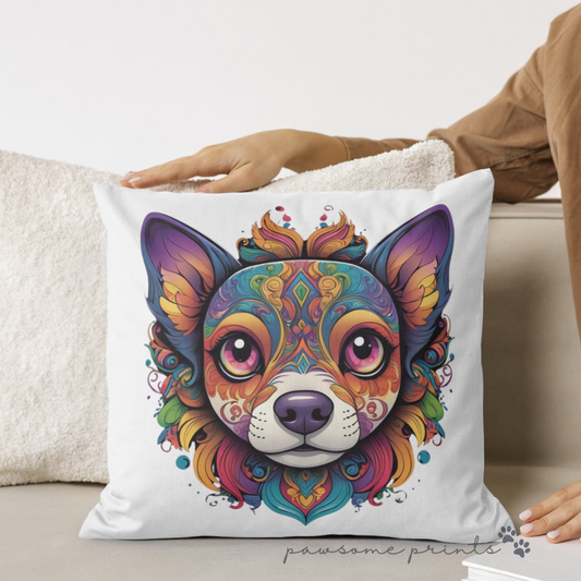 Rainbow Pup Face 8