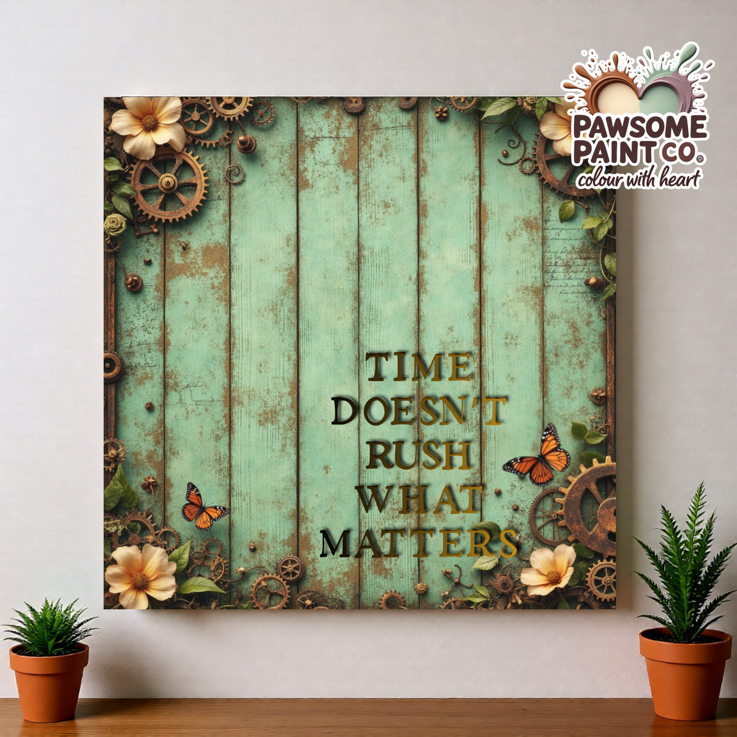 Time, Rust & Wildflowers