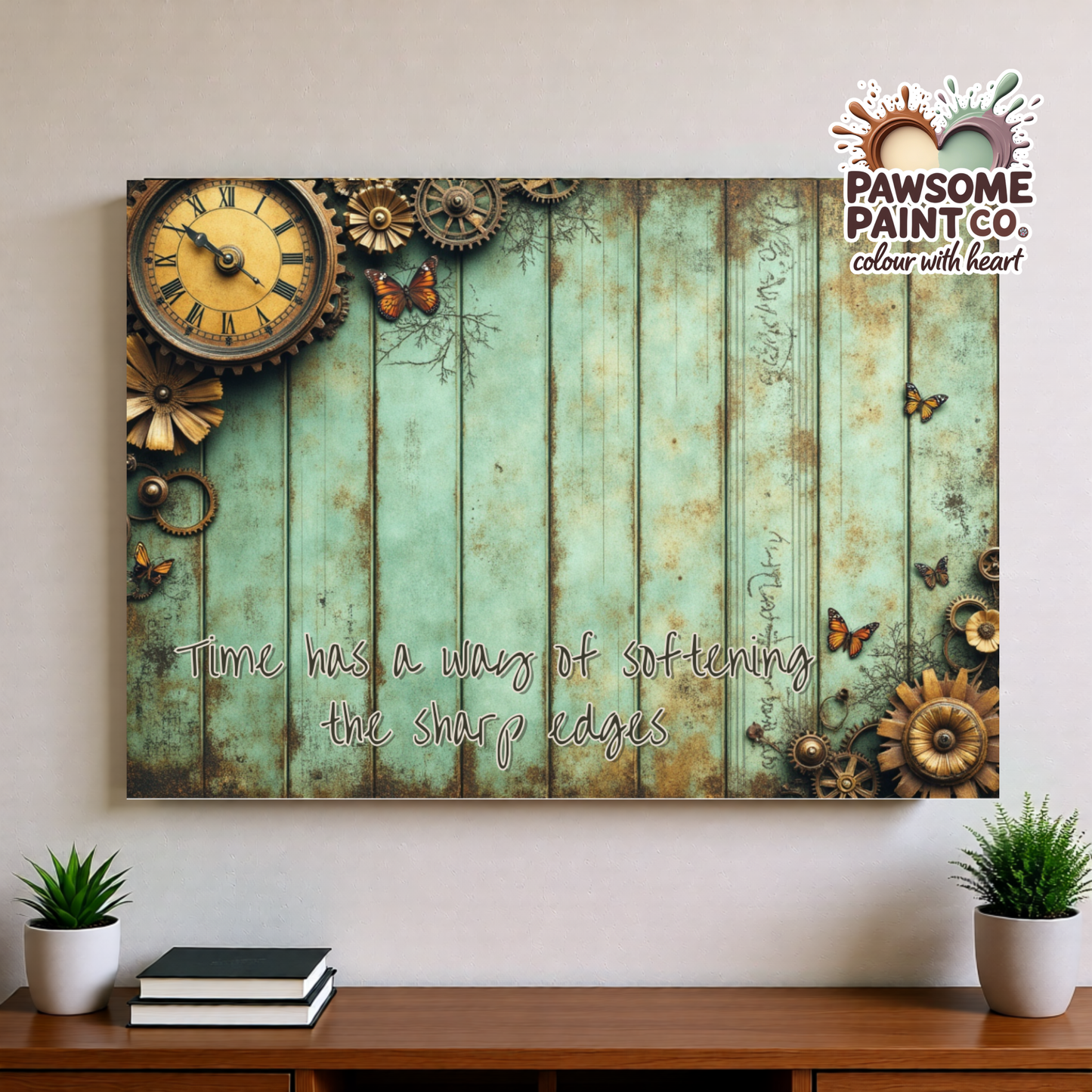 Time, Rust & Wildflowers