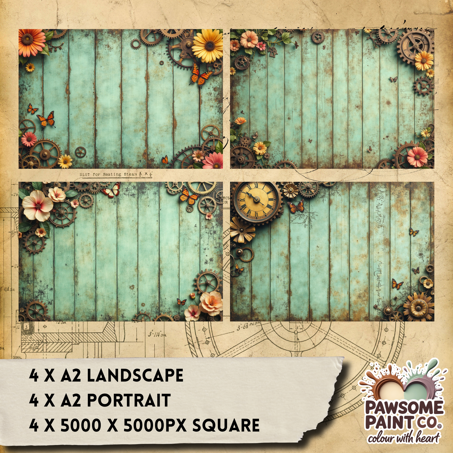 Time, Rust & Wildflowers